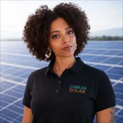 Jéssica, atendimento comercial da Cabugi Solar